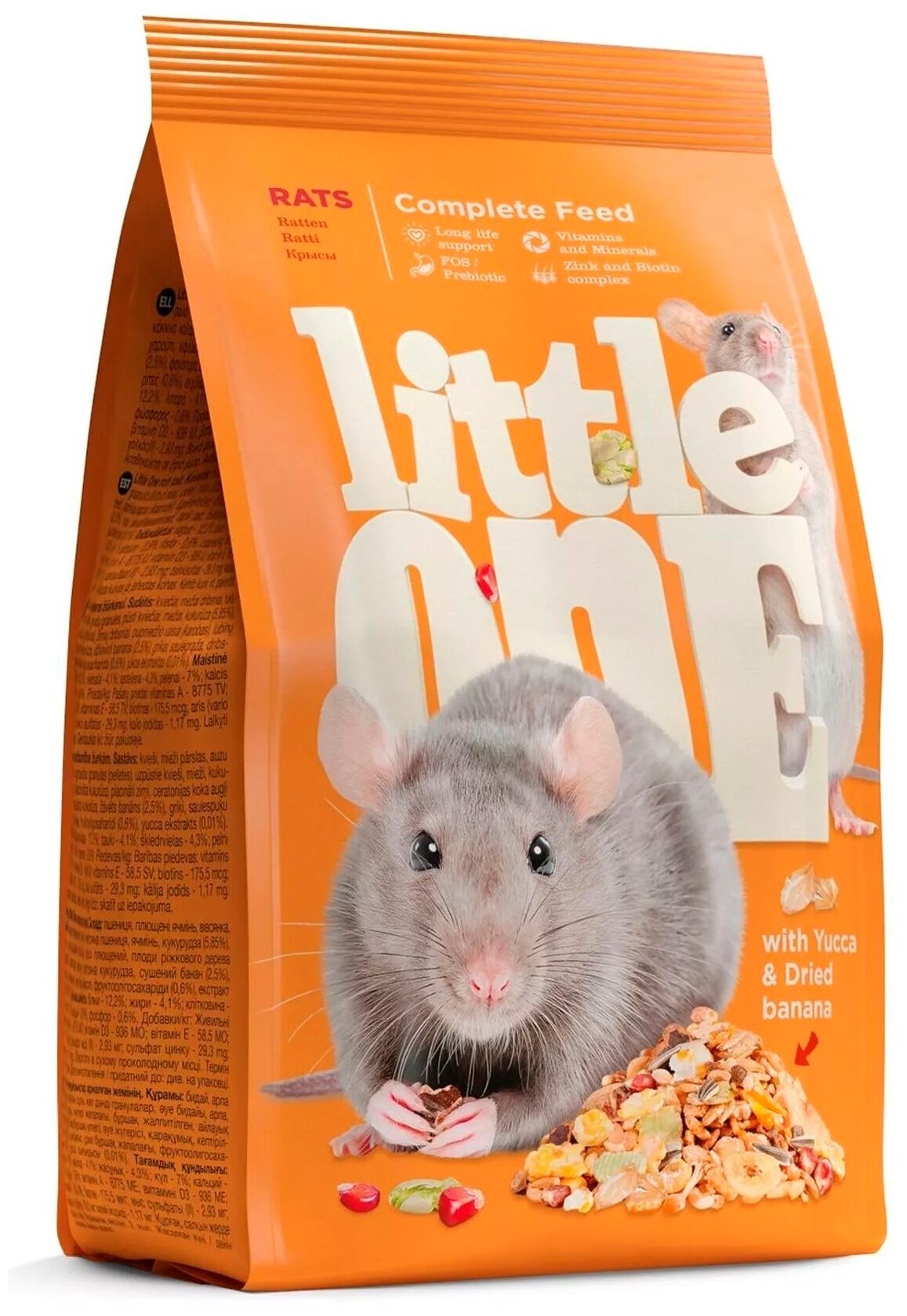 Корм для крыс Little One Rats 10 уп.