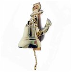 Валдайские колокольчики Валдайский колокольчик №7 с креплением в виде якоря (d-8 см) - изображение