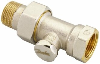 Клапан запорный Danfoss 003L0124 RLV-S Ду15 прямой