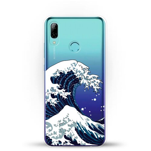 фото Силиконовый чехол волна на huawei p smart (2019) andy & paul