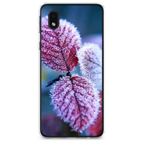 фото Силиконовый чехол "зима 5" на samsung galaxy a01 core / самсунг галакси а01 core case place