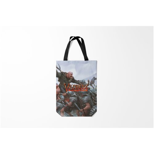 фото Сумка-шоппер / 31х42 см / геймерам / valheim вальхейм burnettie