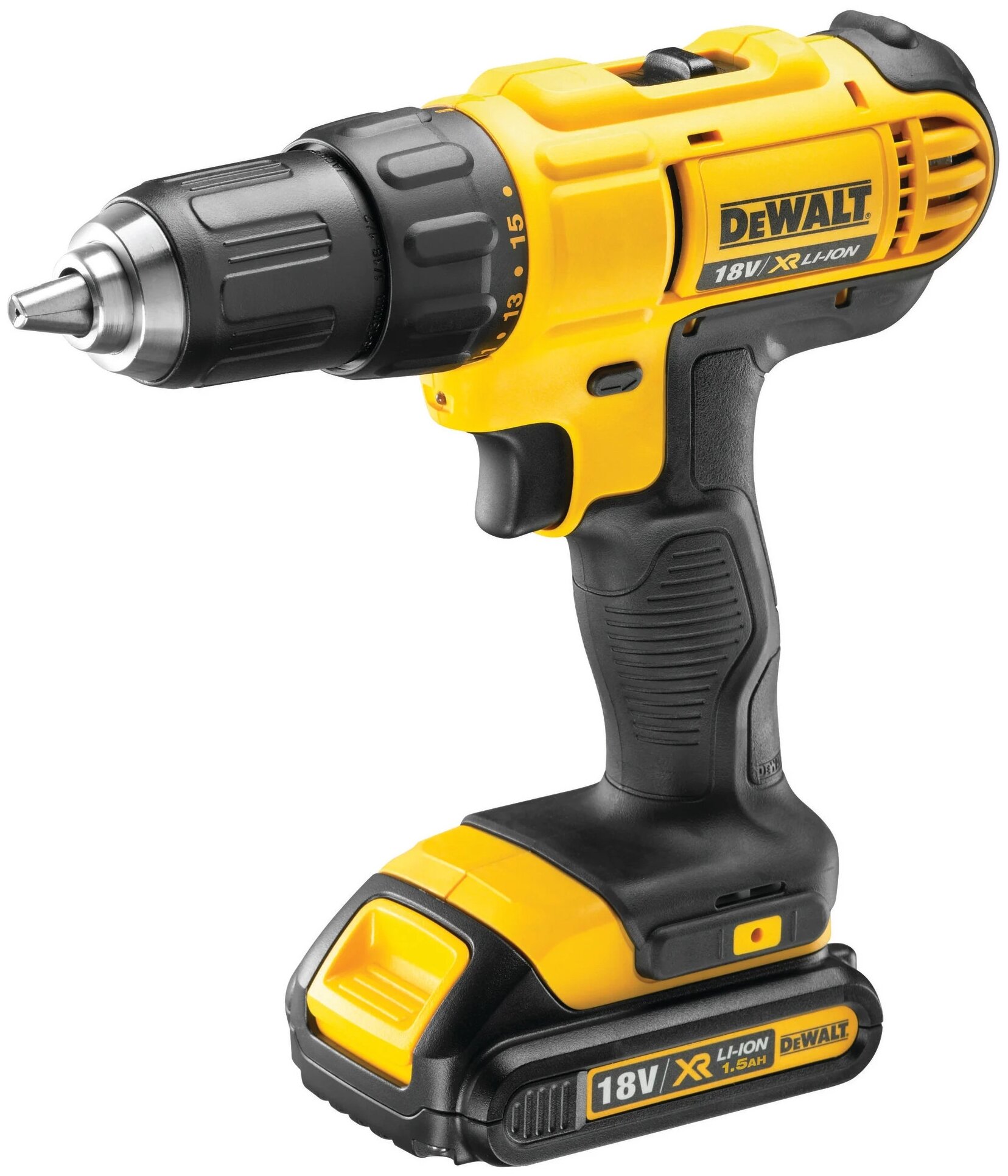 Дрель-шуруповерт аккумуляторная DEWALT DCD771S2 - фотография № 1