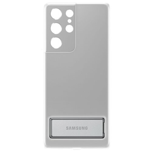 фото Чехол для samsung galaxy s21 ultra clear standing cover transparent ef-jg998ctegru