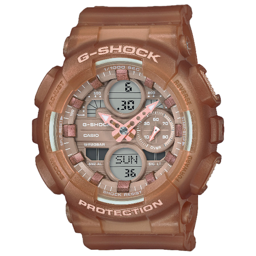фото Наручные часы casio g-shock, коричневый