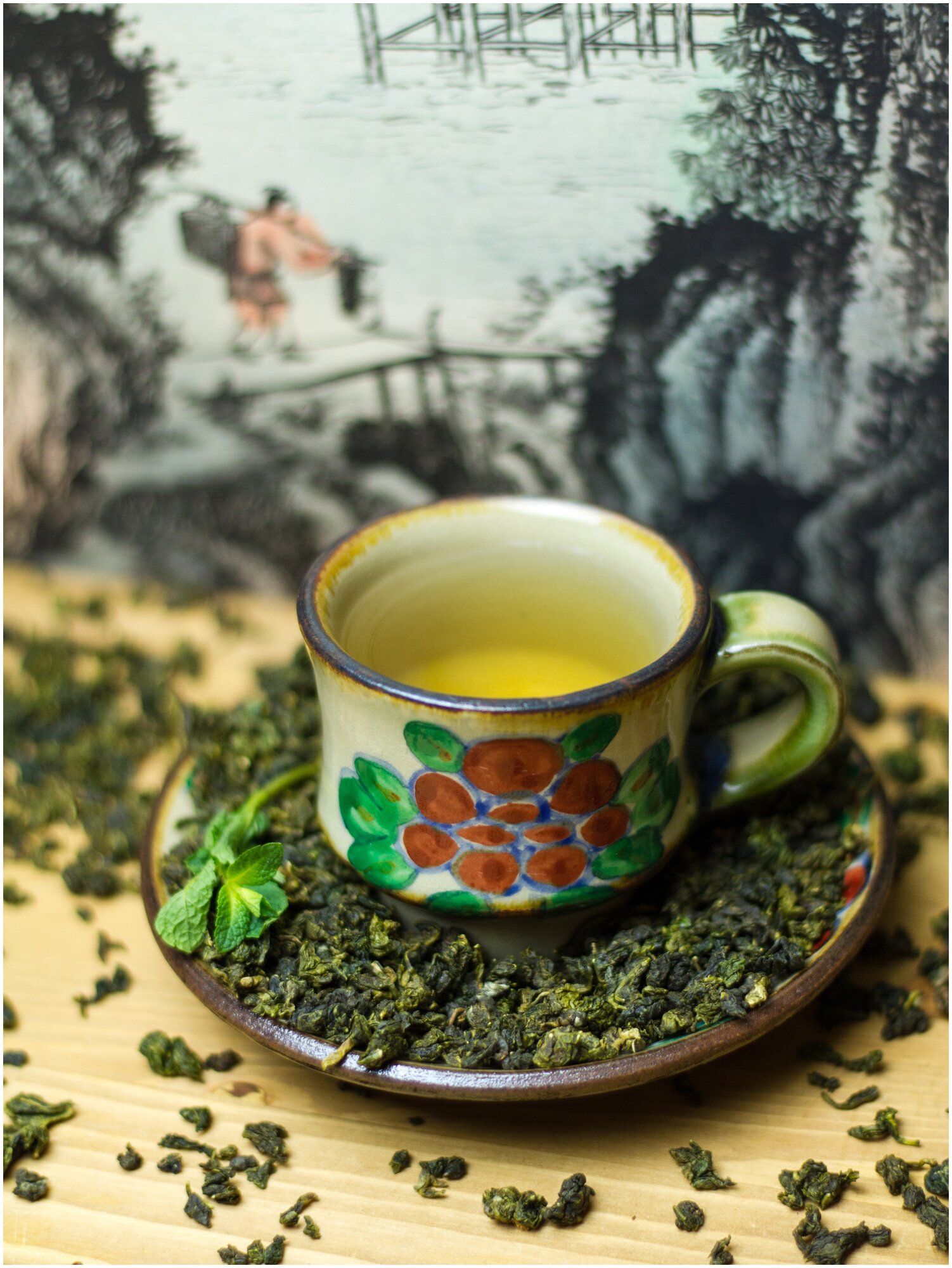 Улун Те Гуань Инь (традиционный китайский светлый улун, натуральный ароматный чай китай, оолонг), 100 грамм - фотография № 8