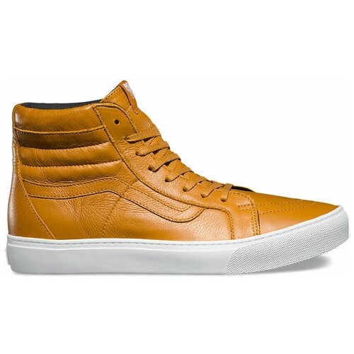 фото Кожаные кеды vans sk8-hi cup (leather) va2z5xjyq коричневые (41)