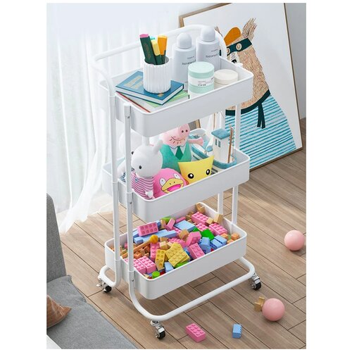 Стеллаж/ этажерка на колёсах SOKOLTEC