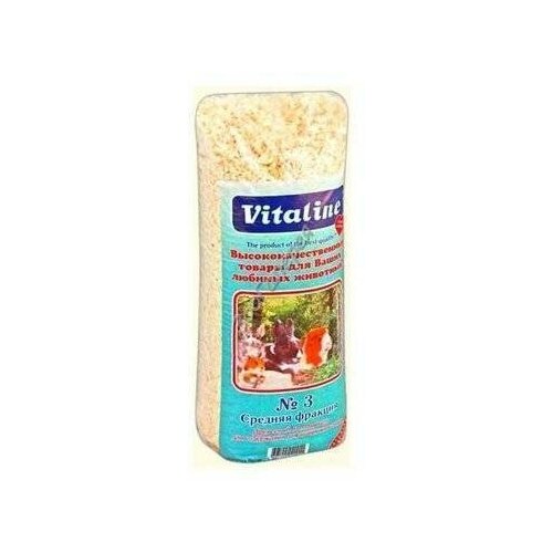 Vitaline №3 опилки древесный наполнитель без запаха 14,7 л
