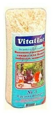 Vitaline №3 опилки древесный наполнитель без запаха 14,7 л