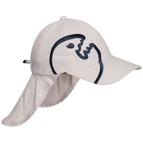 Кепка детская с защитой для шеи iQ-UV 200+ iQ Bites, 50-55 см, светло-серый