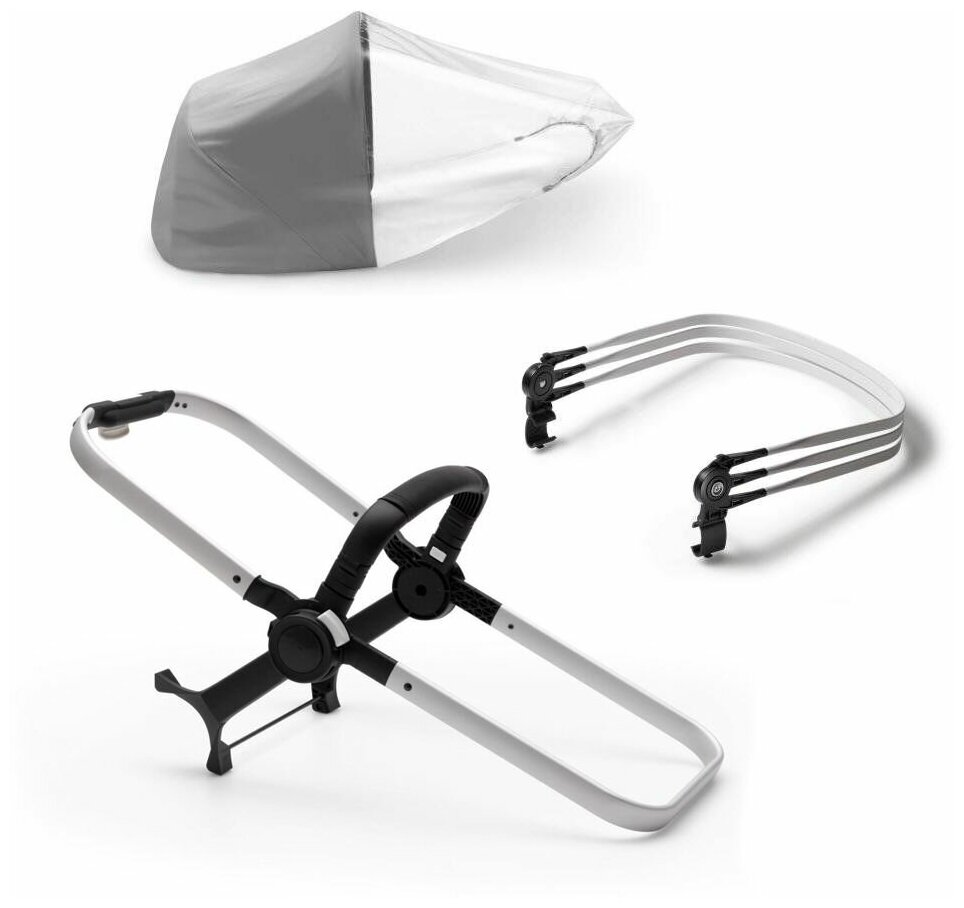 Набор для конфигурации Bugaboo Donkey3 duo extension set base ALU 180122ZW06