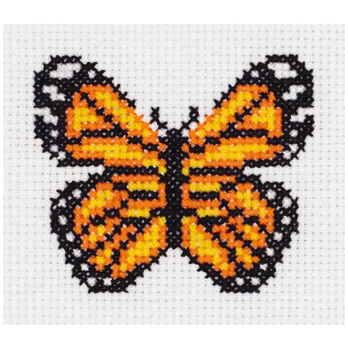 Klart набор для вышивания 8-430 Маленькая бабочка набор для вышивания бабочка 10х7 см