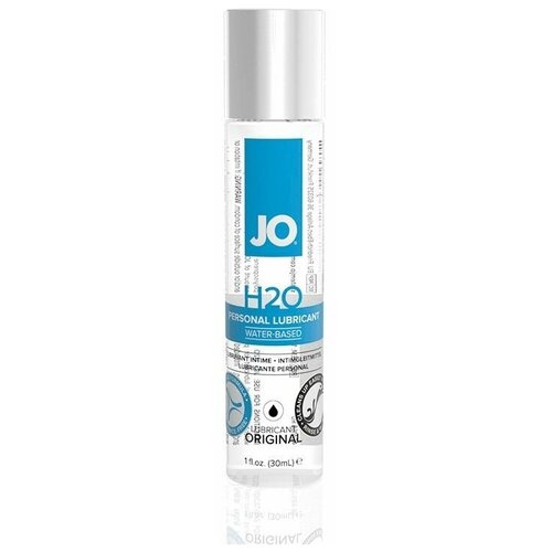 Лубрикант на водной основе JO Personal Lubricant H2O - 30 мл. 60 мл охлаждающий любрикант на водной основе jo personal lubricant h2o cool