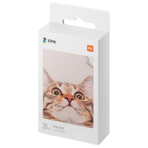 Бумага Xiaomi Mi Portable Photo Printer Paper 2x3-inch 20 листов TEJ4019GL