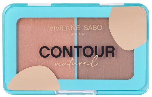 Vivienne Sabo Палетка для контуринга лица Contour Naturel, 04