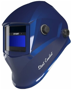 Маска сварщика хамелеон START COMFORT АСФ 505 ClearLens (Синий глянец)