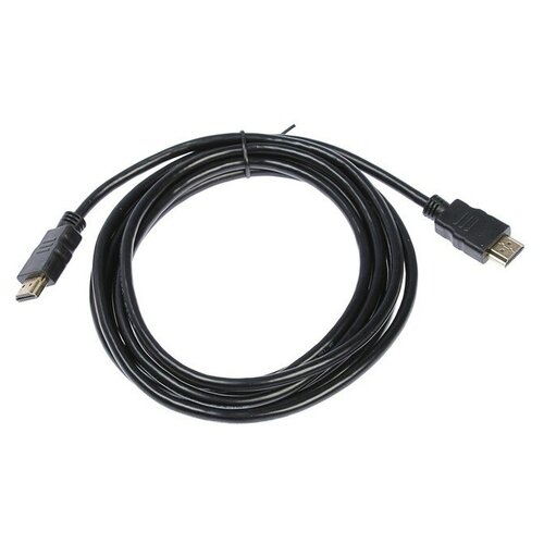 Кабель видео Smartbuy K-231, HDMI(m)-HDMI(m), ver 1.4, 3 м, черный 1205166 кабель видео smartbuy k 231 hdmi m hdmi m ver 1 4 3 м черный