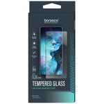 Защитное стекло Full Glue для Xiaomi Poco X3 Pro/ Poco X3/ Poco F3 черная рамка, Borasco - изображение
