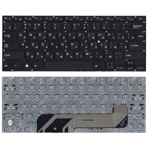 Клавиатура для ноутбука Prestigio Smartbook 141C черная 1300₽