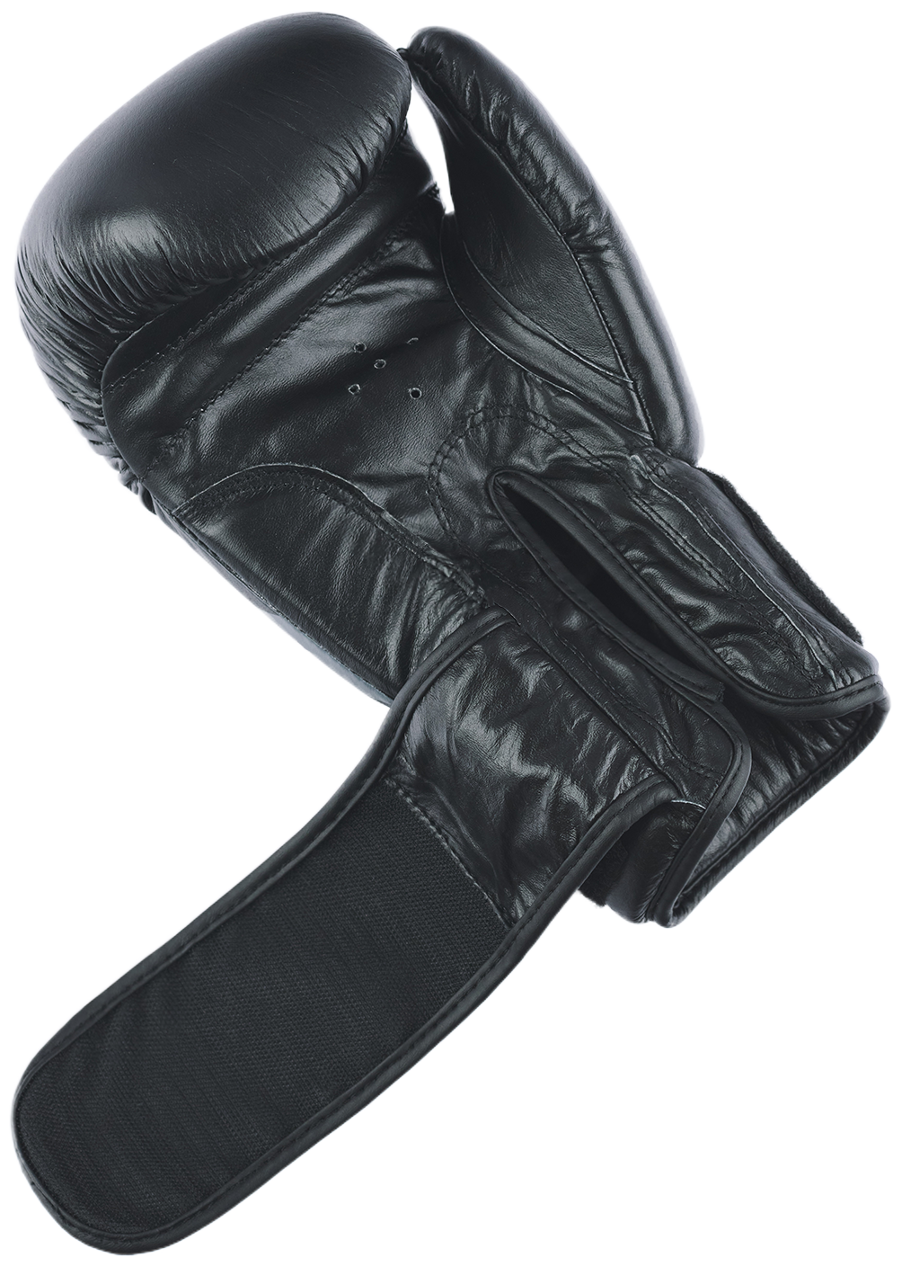 Перчатки боксерские INSANE ARES, кожа, черный