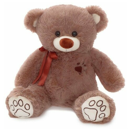 фото Мягкая игрушка «медведь бен» коричневый 50 см любимая игрушка