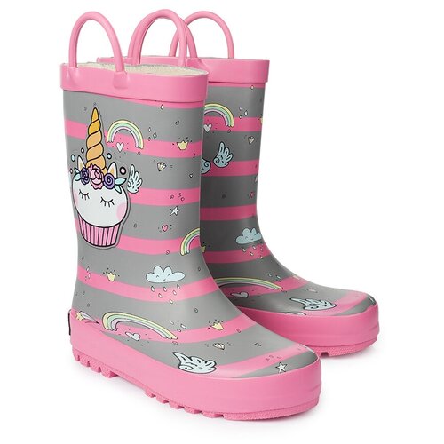 фото Резиновые сапоги oldos размер 22, розовый