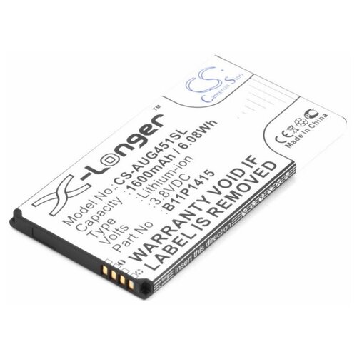 фото Аккумуляторная батарея для телефона asus zenfone go zc451tg (b11p1415) cameronsino