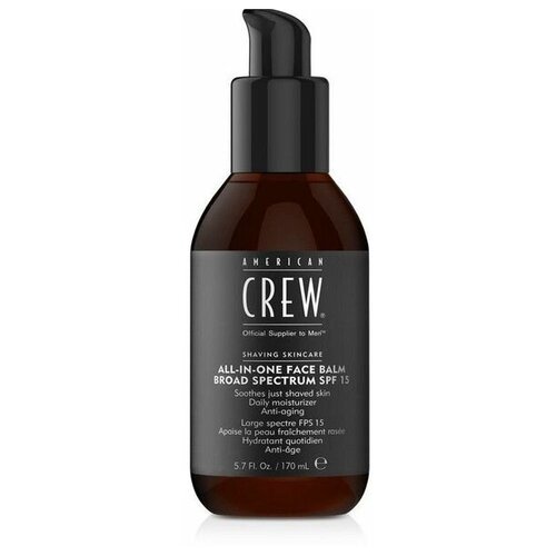 American Crew All in One Face Balm Увлажняющий бальзам для лица, 170 мл.