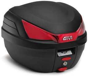 Кофр MONOLOCK 27 л Givi Black-Red (B27NMAL)