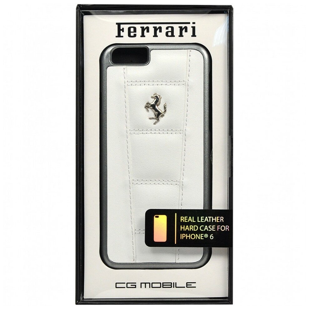 Чехол для iPhone 6 Ferrari - фото №7