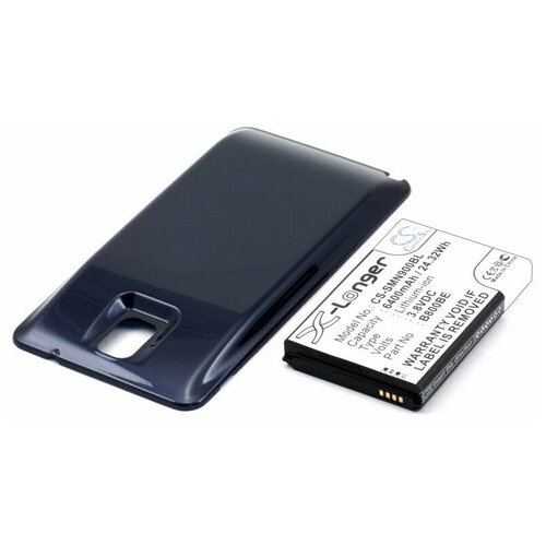 аккумулятор для сотового телефона samsung eb f1a2gbu eb l102gbk cs smi777s 3 7v 1650mah код 031 90400 Аккумулятор Cameron Sino CS-SMN900BL 6400 мАч