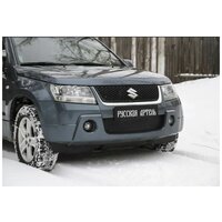 Зимняя заглушка решетки переднего бампера Suzuki Grand Vitara 2005-2008