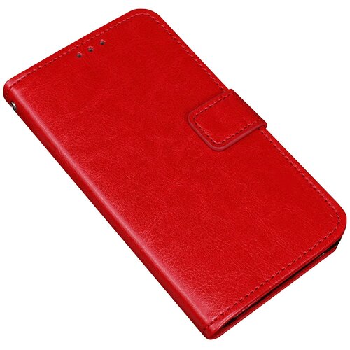 Чехол-книжка MyPads для Sony Xperia 10 Plus с мульти-подставкой застёжкой и визитницей красный чехол книжка mypads для sony xperia 5 с мульти подставкой застёжкой и визитницей красный