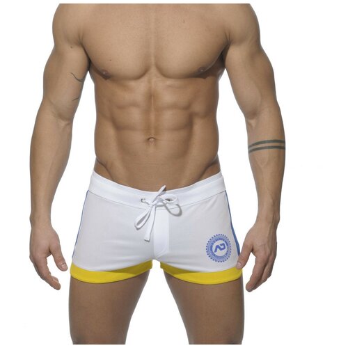 фото Шорты спортивные "running shorts - white" / addicted / белый / размер m