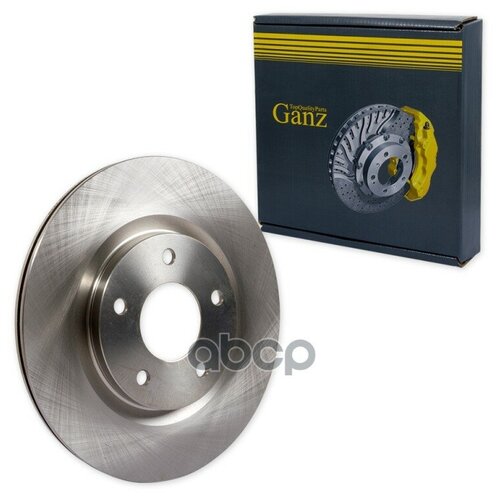 фото Диск тормозной передний dodge caliber/jeep compass/patriot /vent.d=294mm ganz gij10023 ganz арт. gij10023