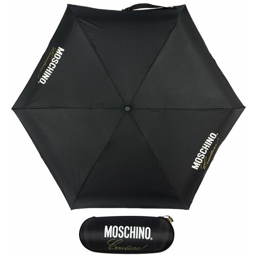 Мини-зонт MOSCHINO, черный