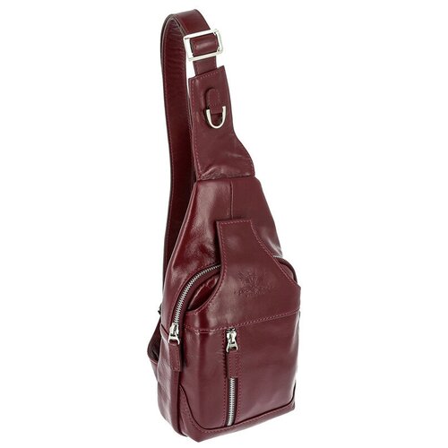 фото Женский кожаный рюкзак versado vd217 bordo