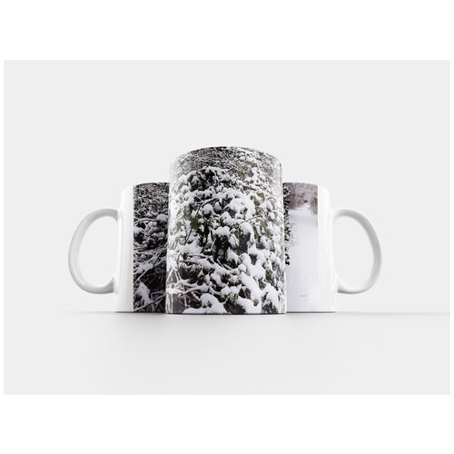 фото Кружка "зима, сумерки, темный" 320 мл lotsprints