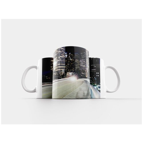 фото Кружка "город, ночь, городской" 320 мл lotsprints