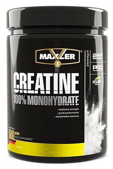 Maxler  Creatine 100% Monohydrate, 500 