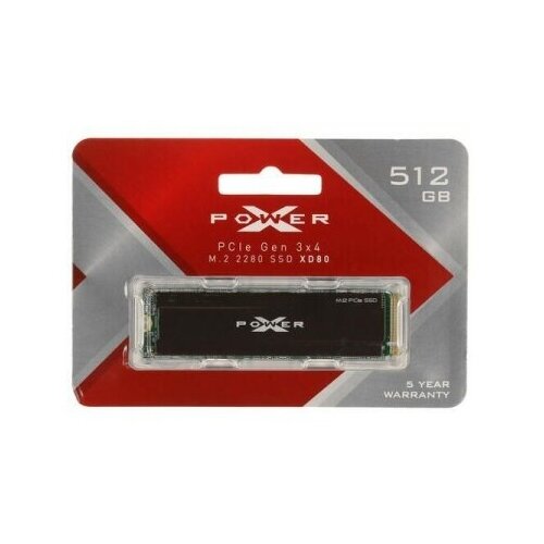 SSD-накопитель Silicon-Power SP512GBP34XD8005 M2 2280 PCI-E x4 NVMe 782900₽