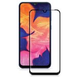 Защитное стекло 3D SG для Samsung Galaxy A10 / A10S / M10 черное - изображение