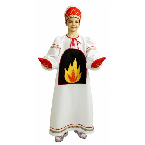 фото Птица феникс карнавальный костюм печка детский