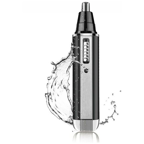 Триммер триммер для носа триммер для носа и ушей триммер для бороды и усов индикатор зарядки нержавеющая сталь 2 насадки в комплекте 91000₽