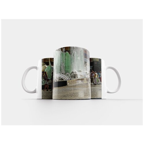 фото Кружка "вроцлав, фонтан, рынок" 320 мл lotsprints