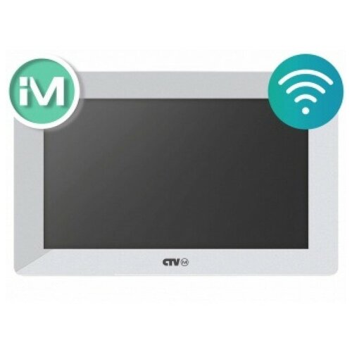 ctv im cloud 7 монитор видеодомофона с wi fi ctv im730w cloud 7 w белый CTV CTV-iM Cloud 7 (White)