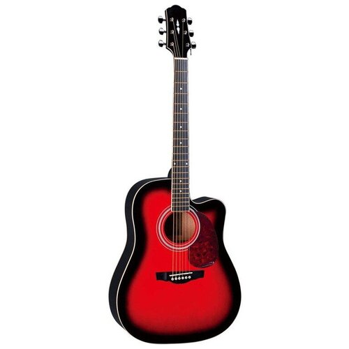 Акустическая гитара Naranda DG120CBS hs 4040 mas акустическая гитара с вырезом красный санберст naranda
