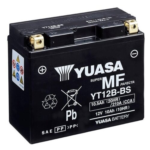 Мото аккумулятор YUASA YT12B-BS