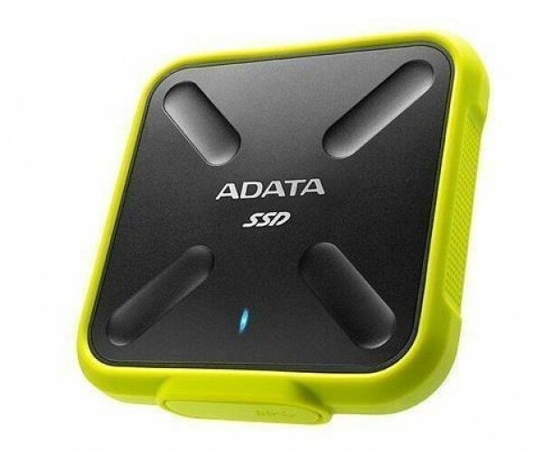 ADATA SSD жесткий диск USB3.2 512GB EXT. YELLOW ASD700-512GU31-CYL A-DATA